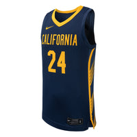 #24 Cal Bears Nike Replica Basketball Jersey - Navy