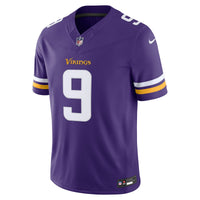 Minnesota Vikings J.J. McCarthy Nike Purple Team Vapor F.U.S.E. Stitched Limited Jersey