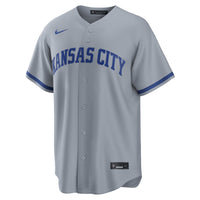 Kansas City Royals Bobby Witt Jr. Nike Gray Road Replica Jersey