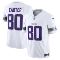 Minnesota Vikings Cris Carter Nike White Alternate Vapor F.U.S.E. Retired Player Limited Jersey