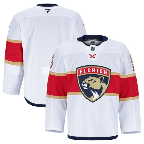 Florida Panthers Fanatics White Away Authentic Pro Jersey