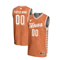Texas Longhorns GameDay Greats NIL Pick-A-Player Basketball Highlight Print Lightweight Jersey - Texas Orange