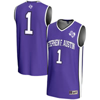 #1 Stephen F Austin Lumberjacks GameDay Greats Lightweight Basketball Jersey - Purple
