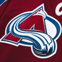Colorado Avalanche Fanatics Burgundy Home Premium Custom Jersey
