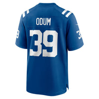 Indianapolis Colts George Odum Nike Royal Team Game Jersey
