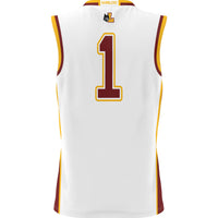 #1 Loyola Chicago Ramblers GameDay Greats Lightweight Basketball Jersey - White