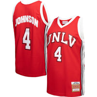 Larry Johnson UNLV Rebels Mitchell & Ness 1989/90 Player Swingman Jersey - Red