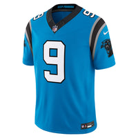 Carolina Panthers Bryce Young Nike Blue Alternate Vapor F.U.S.E. Stitched Limited Jersey