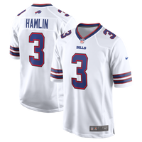 Buffalo Bills Damar Hamlin Nike White Game Jersey