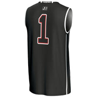 #1 Jackson State Tigers GameDay Greats Lightweight Basketball Jersey - Black
