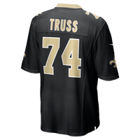 New Orleans Saints Xavier Truss Nike Black Team Game Jersey