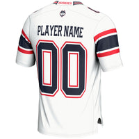UConn Huskies GameDay Greats NIL Pick-A-Player Football Jersey - White