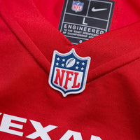 Houston Texans Azeez Al-Shaair Nike Red Alternate Game Jersey