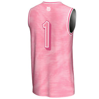 #1 Marquette Golden Eagles GameDay Greats Lightweight Basketball Jersey - Pink