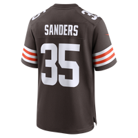 Cleveland Browns Raheim Sanders Nike Brown Team Game Jersey