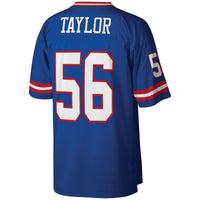New York Giants Lawrence Taylor Mitchell & Ness Royal Big & Tall 1986 Retired Player Replica Jersey