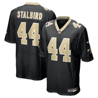 New Orleans Saints Isaiah Stalbird Nike Black Team Game Jersey
