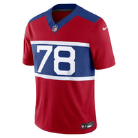 New York Giants Andrew Thomas Nike Century Red Alternate Vapor F.U.S.E. Limited Jersey