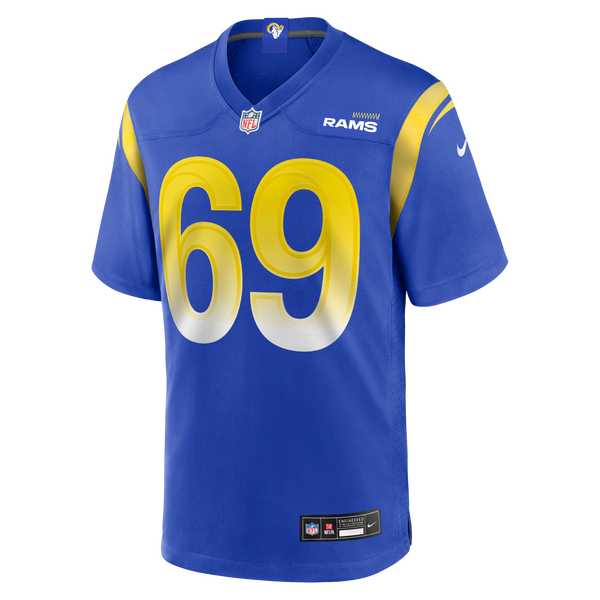 Los Angeles Rams Kevin Dotson Nike Royal Game Jersey