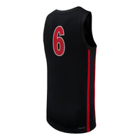 #6 UNLV Rebels Nike Replica Basketball Jersey - Black