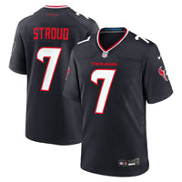 Houston Texans C.J. Stroud Nike Navy Game Jersey