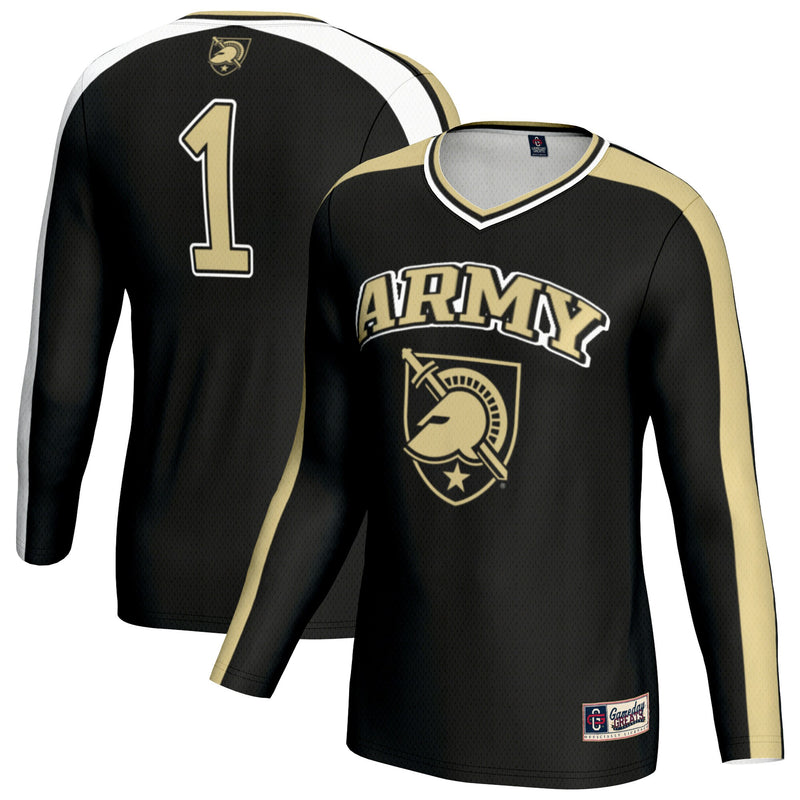 Army Black Knights GameDay Greats #1 Lightweight Volleyball Fashion Jersey - Black