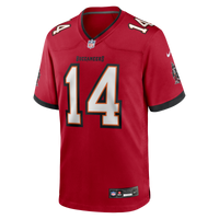 Tampa Bay Buccaneers Brad Johnson Nike Red Game Retired Player Jersey