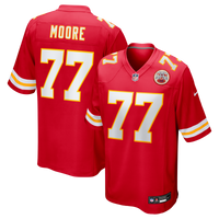 Kansas City Chiefs Jaylon Moore Nike Red Team Game Jersey
