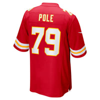 Kansas City Chiefs Esa Pole Nike Red Team Game Jersey