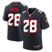 Houston Texans Joe Mixon Nike Navy Game Jersey