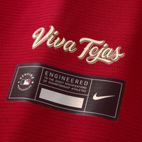 Texas Rangers Joc Pederson Nike Red 2026 City Connect Stadium Jersey