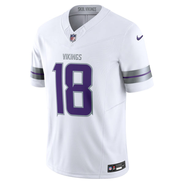 Minnesota Vikings Justin Jefferson Nike White Alternate Vapor F.U.S.E. Limited Jersey