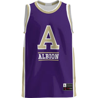 Albion Britons GameDay Greats Lightweight Basketball Jersey - Purple