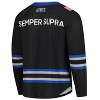 Air Force Falcons Space Force Hockey Replica Jersey - Black