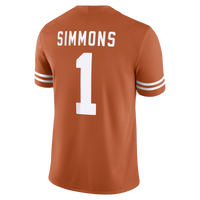 Colin Simmons Texas Longhorns Nike Game Football Jersey - Texas Orange