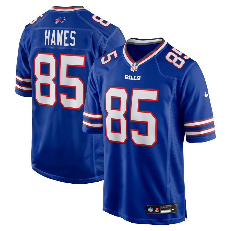 Buffalo Bills Jackson Hawes Nike Royal Team Game Jersey