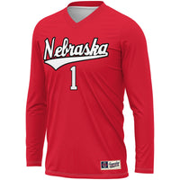 #1 Nebraska Huskers GameDay Greats Lightweight Volleyball Jersey - Scarlet