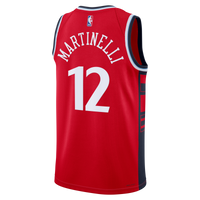 LA Clippers Jordan Brand Statement Edition Swingman Jersey - Red - Nick Martinelli -