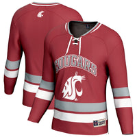 Washington State Cougars GameDay Greats Spirit Hockey Jersey - Crimson