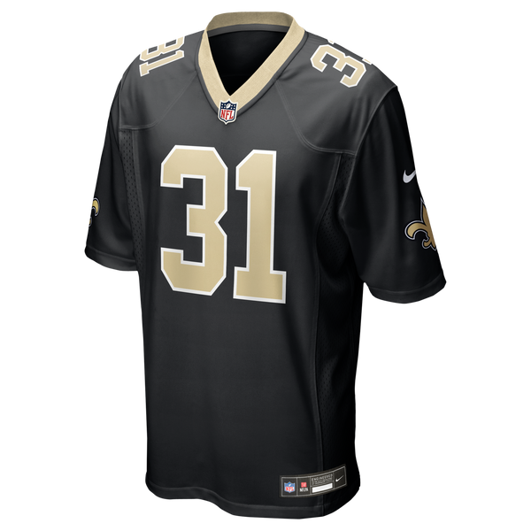 New Orleans Saints Jordan Howden Nike Black Team Game Jersey