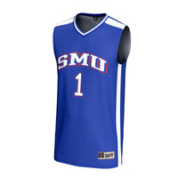 #1 SMU Mustangs GameDay Greats Lightweight Basketball Fashion Jersey - Royal