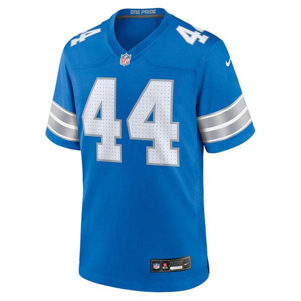 Detroit Lions Malcolm Rodriguez Nike Blue Game Jersey
