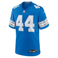 Detroit Lions Malcolm Rodriguez Nike Blue Game Jersey
