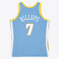 Denver Nuggets Mitchell & Ness Chauncey Billups 2008 Swingman Authentic Jersey - Columbia Blue
