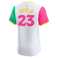 San Diego Padres Fernando Tatis Jr. Nike White City Connect Elite Jersey