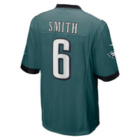 Philadelphia Eagles DeVonta Smith Nike Midnight Green Player Game Jersey