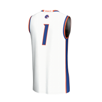 Boise State Broncos GameDay Greats Collegiate Basketball Fashion Jersey - White