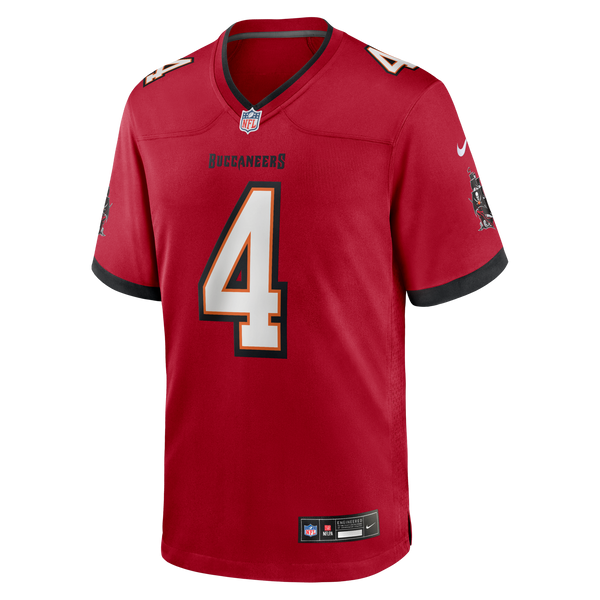 Tampa Bay Buccaneers Chase McLaughlin Nike Red Game Player Jersey