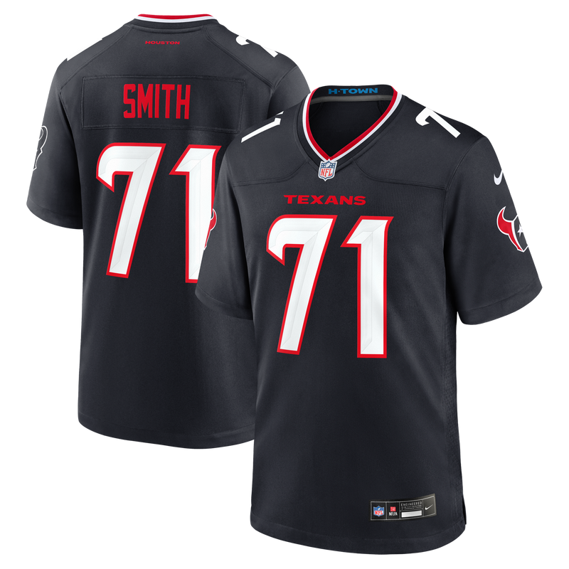 Houston Texans Braden Smith Nike Navy Team Game Jersey