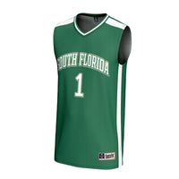 #1 South Florida Bulls GameDay Greats Lightweight Collegiate Basketball Fashion Jersey - Green